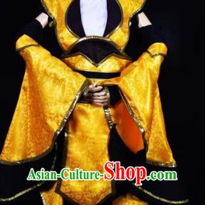 Traditional Chinese Ancient Swordswoman Cosplay Kawaler Costume for Women