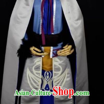 Traditional Chinese Ancient Swordsman Clothing Cosplay Ming Dynasty Zoroastrianism Congregation Costume for Men