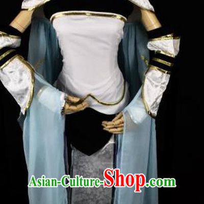 Traditional Chinese Ancient Cosplay Swordsman Clothing Ming Dynasty Heroine for Women