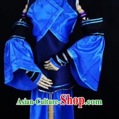 Traditional Chinese Ancient Heroine Hanfu Costume Han Dynasty Swordswoman Clothing for Women