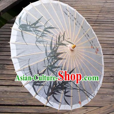 Handmade China Traditional Dance Umbrella Classical Printing Bamboo Oil-paper Umbrella Stage Performance Props Umbrellas