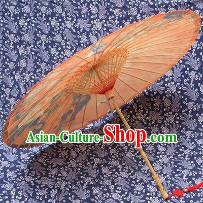 Handmade China Traditional Dance Umbrella Classical Oil-paper Umbrella Stage Performance Props Umbrellas