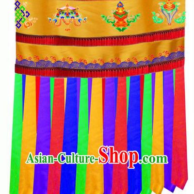 Asian China Handmade Ancient Emperor Umbrella Baldachin Embroidered Dragon Taoism Umbrellas