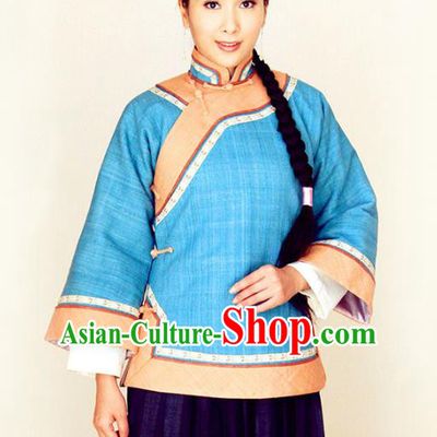Traditional Chinese Ancient Republic of China Young Mistress Embroidered Xiuhe Suit Clothing for Women