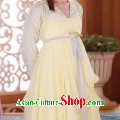 Traditional Chinese Ancient Tang Dynasty Swordswoman Embroidered Dress Clothing for Women
