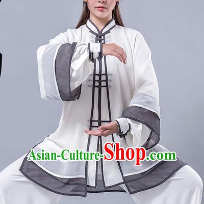 Top Grade Chinese Kung Fu Costume China Martial Arts Training Uniform Gongfu Shaolin Wushu Clothing for Women