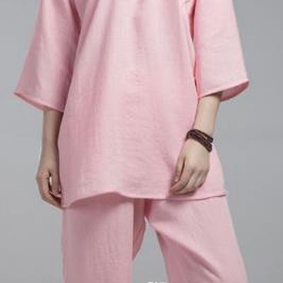 Top Grade Chinese Kung Fu Costume China Martial Arts Training Pink Uniform Tai Ji Wushu Clothing for Women