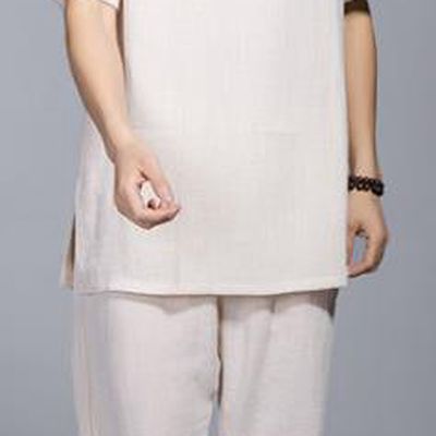 Top Grade Chinese Kung Fu Costume Tai Ji Training Beige Uniform, China Martial Arts Tang Suit Gongfu Clothing for Men