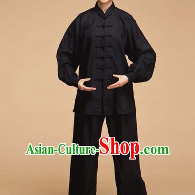 Top Grade Chinese Kung Fu Costume Martial Arts Plated Buttons Uniform, China Tai Ji Wushu Clothing for Women