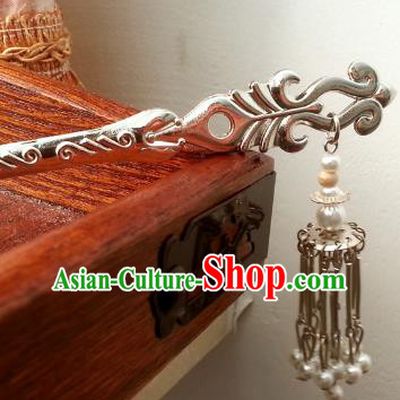Traditional Handmade Chinese Ancient Classical Hair Accessories Beads Tassel Hairpins for Women