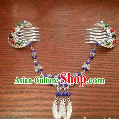Traditional Handmade Chinese Ancient Classical Frontlet Hair Accessories Hairpins for Women