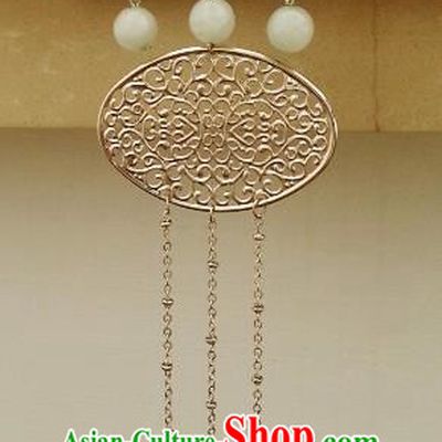Traditional Handmade Chinese Classical Hair Accessories Ancient Princess Jade Hairpins for Women