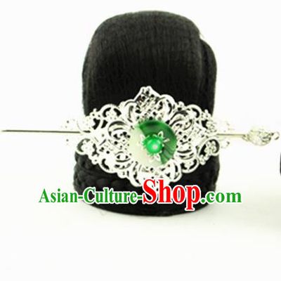 Asian Chinese Handmade Classical Hair Accessories Palace Lady Wig Sheath and Hairpins for Women