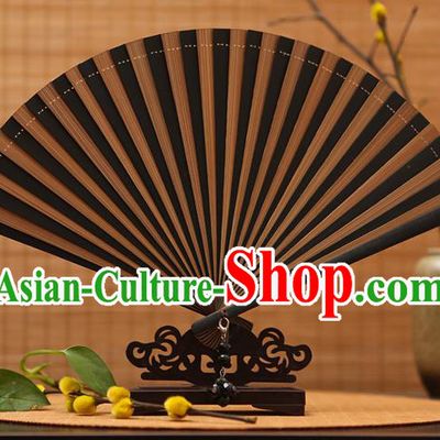 Traditional Chinese Crafts Folding Fan Bamboo Fans for Women
