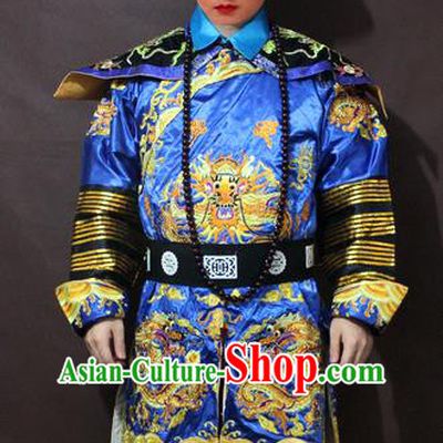 Traditional China Beijing Opera Minister Costume Embroidered Robe, Chinese Peking Opera Qing Dynasty Prince Embroidery Gwanbok Clothing
