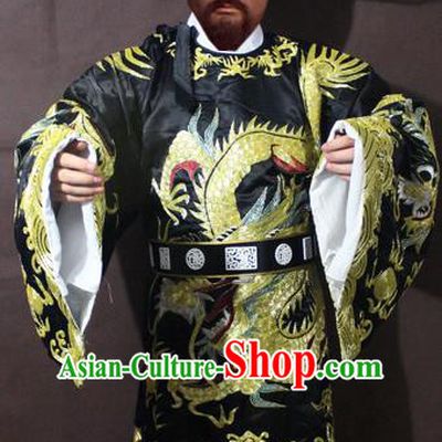 Traditional China Beijing Opera Prime Minister Costume Embroidered Robe, Chinese Peking Opera Bao Zheng Gwanbok Clothing