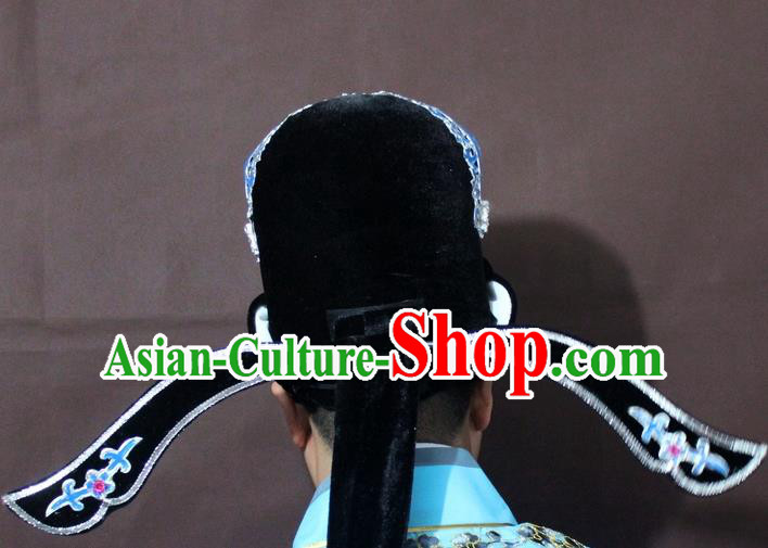 Traditional China Beijing Opera Costume Gifted Scholar Embroidered Robe and Hat Ancient Chinese Peking Opera Embroidery Clothing Traditional China Beijing Opera Costume Gifted Scholar Embroidered Robe and Hat Ancient Chinese Peking Opera Embroidery Clothing