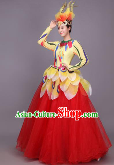 Traditional Chinese Fan Dance Folk Dance Costume Classical Yangko Dance Classical Dance Dress Traditional Chinese Fan Dance Folk Dance Costume Classical Yangko Dance Classical Dance Dress
