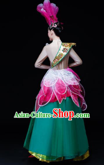 Traditional Chinese Fan Dance Folk Dance Costume Classical Yangko Dance Classical Dance Dress Traditional Chinese Fan Dance Folk Dance Costume Classical Yangko Dance Classical Dance Dress