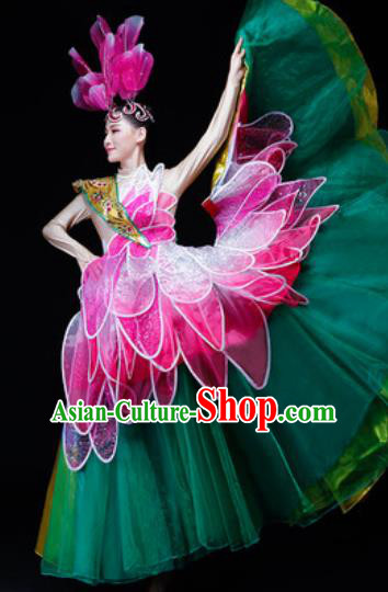 Traditional Chinese Fan Dance Folk Dance Costume Classical Yangko Dance Classical Dance Dress Traditional Chinese Fan Dance Folk Dance Costume Classical Yangko Dance Classical Dance Dress