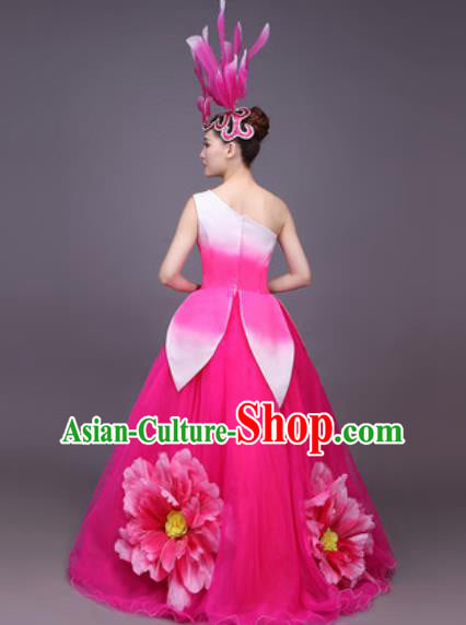 Traditional Chinese Fan Dance Folk Dance Costume Classical Yangko Dance Classical Dance Dress