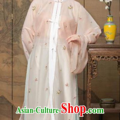 Traditional Chinese Ming Dynasty Nobility Lady Hanfu Dress Ancient Countess Costumes for Women