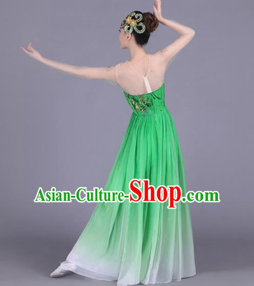 Traditional Chinese Fan Dance Folk Dance Costume Classical Yangko Dance Classical Dance Dress Traditional Chinese Fan Dance Folk Dance Costume Classical Yangko Dance Classical Dance Dress