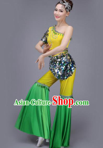 Traditional Chinese Fan Dance Folk Dance Costume Classical Yangko Dance Classical Dance Dress Traditional Chinese Fan Dance Folk Dance Costume Classical Yangko Dance Classical Dance Dress