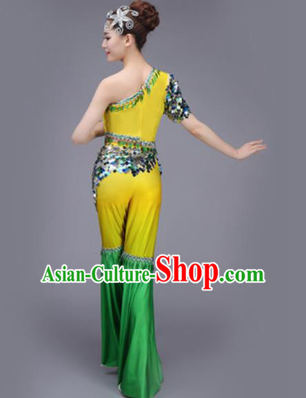 Traditional Chinese Fan Dance Folk Dance Costume Classical Yangko Dance Classical Dance Dress Traditional Chinese Fan Dance Folk Dance Costume Classical Yangko Dance Classical Dance Dress