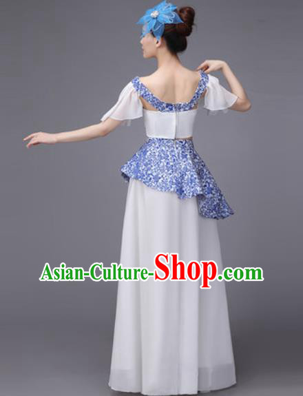Traditional Chinese Fan Dance Folk Dance Costume Classical Yangko Dance Classical Dance Dress Traditional Chinese Fan Dance Folk Dance Costume Classical Yangko Dance Classical Dance Dress