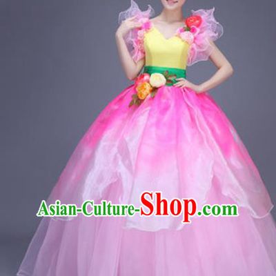 Top Grade Modern Dance Chorus Dress Professional Opening Dance Stage Performance Costume for Women