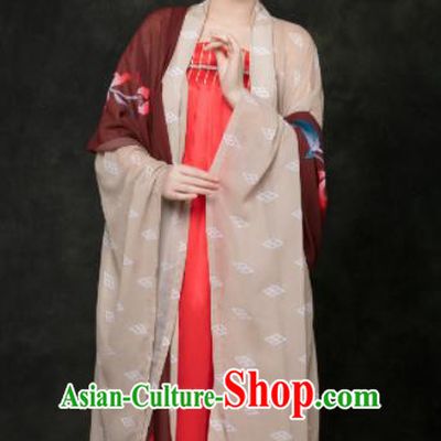 Traditional Chinese Tang Dynasty Hanfu Dress Ancient Palace Maidenform Costumes for Women