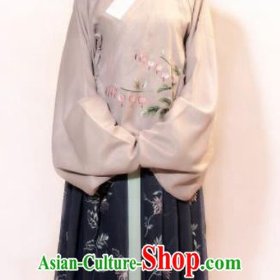 Chinese Traditional Ancient Costumes Ming Dynasty Maidenform Hanfu Dress for Women