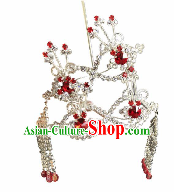 Traditional China Beijing Opera Hair Accessories Ancient Chinese Peking Opera Hairpins Traditional China Beijing Opera Hair Accessories Ancient Chinese Peking Opera Hairpins