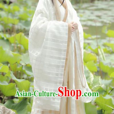 Chinese Ancient Historical Costumes Jin Dynasty Princess Hanfu Dress for Women