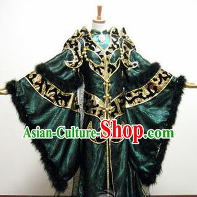 Top Grade Chinese Ancient Cosplay Nobility Marquis Swordsman Costumes for Men