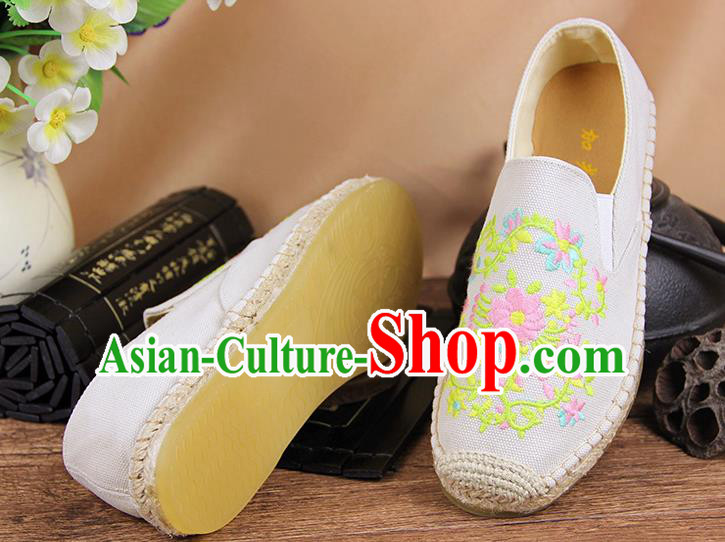Chinese National Shoes Traditional Cloth Shoes Linen Shoes Embroidered Shoes Chinese National Shoes Traditional Cloth Shoes Linen Shoes Embroidered Shoes
