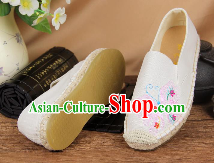 Chinese National Shoes Traditional Cloth Shoes Linen Shoes Embroidered Shoes Chinese National Shoes Traditional Cloth Shoes Linen Shoes Embroidered Shoes