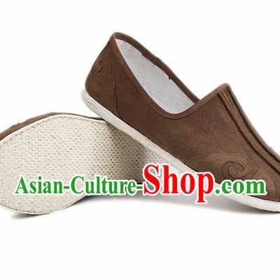 Chinese National Shoes Traditional Cloth Shoes Monks Shoes for Men