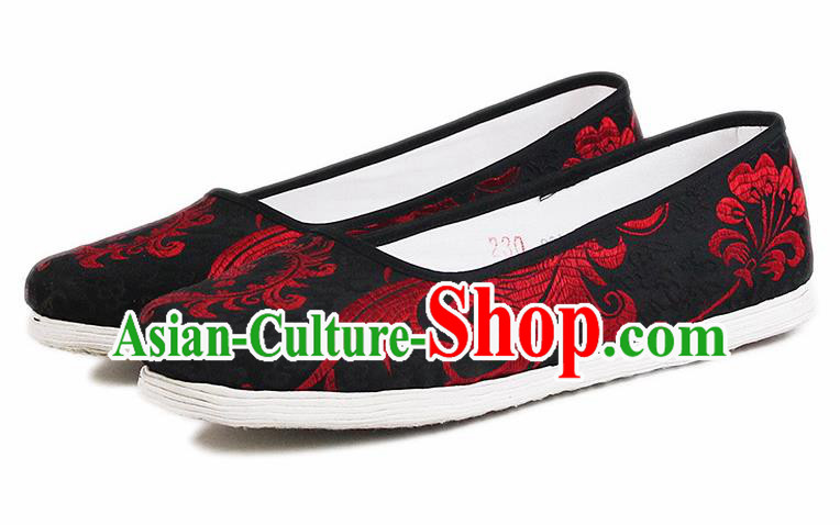 Chinese National Shoes Traditional Cloth Shoes Linen Shoes Embroidered Shoes Chinese National Shoes Traditional Cloth Shoes Linen Shoes Embroidered Shoes