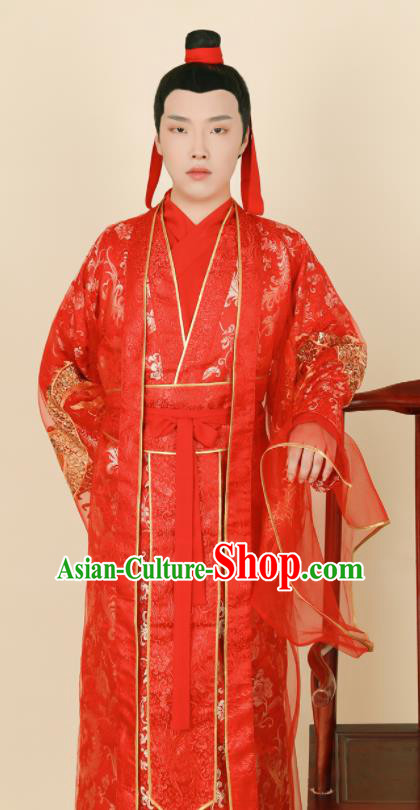 Chinese Ancient Palace Lady Hanfu Han Dynasty Imperial Concubine Queen Embroidered Historical Costumes