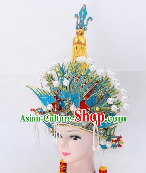 Traditional China Beijing Opera Costume and Hat Ancient Chinese Peking Opera Clothing Shoes