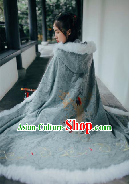Chinese Ancient Palace Lady Hanfu Han Dynasty Imperial Concubine Queen Embroidered Historical Costumes