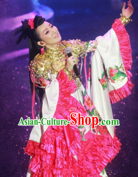 Traditional Chinese Fan Dance Folk Dance Costume Classical Yangko Dance Classical Dance Dress Traditional Chinese Fan Dance Folk Dance Costume Classical Yangko Dance Classical Dance Dress