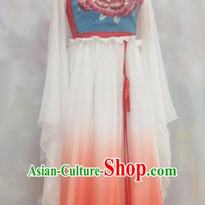 Traditional Chinese Tang Dynasty Historical Costumes Ancient Palace Lady Embroidered Dress for Women