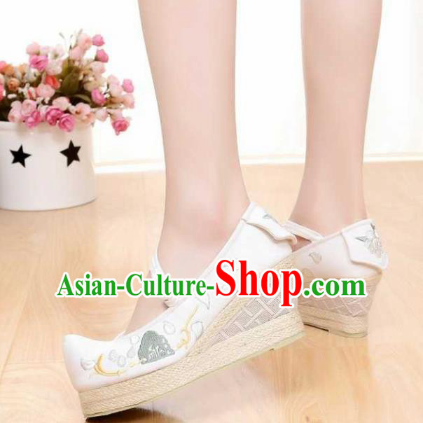 Chinese National Shoes Traditional Cloth Shoes Hanfu Shoes Embroidered Shoes Chinese National Shoes Traditional Cloth Shoes Hanfu Shoes Embroidered Shoes