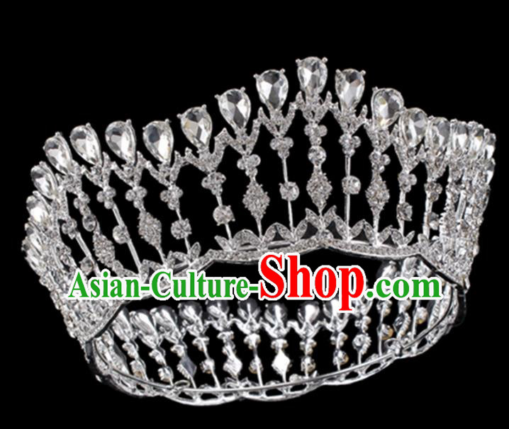 Top Grade Hair Jewelry Accessories Royal Crown Headwear Headdress for Women Top Grade Hair Jewelry Accessories Royal Crown Headwear Headdress for Women