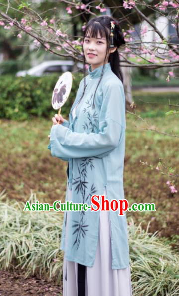 Chinese Ancient Palace Lady Hanfu Han Dynasty Imperial Concubine Queen Embroidered Historical Costumes