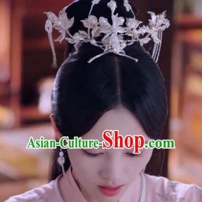 Chinese Ancient Princess Consort Hair Accessories Phoenix Coronet Hairpins Hair Comb for Women