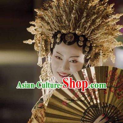 Chinese Ancient Imperial Consort Hair Accessories Phoenix Coronet Hairpins for Women